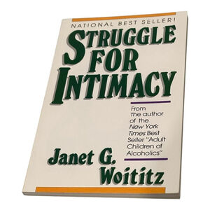 Struggle For Intimacy Janet G Woititz Self Help Paperback Book 1985 ACoA